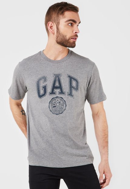 Camiseta Gris-Azul GAP