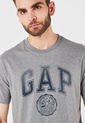 Camiseta Gris-Azul GAP de GAP