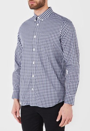 Camisa Azul-Blanco GAP