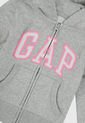 Chaqueta Gris-Rosa GAP Kids de GAP
