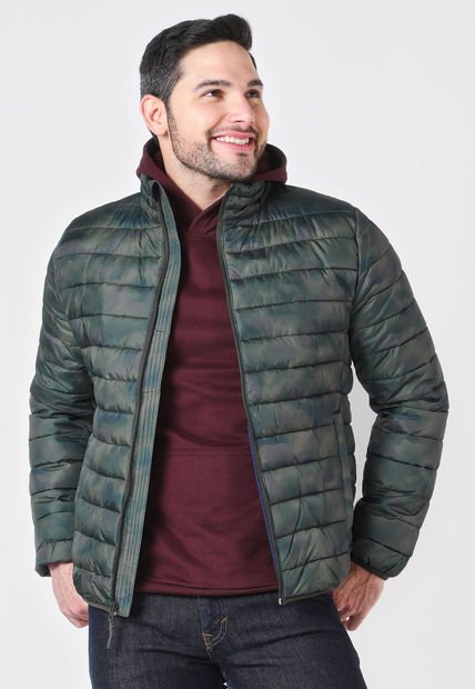 Chaqueta Verde-Azul-Café GAP