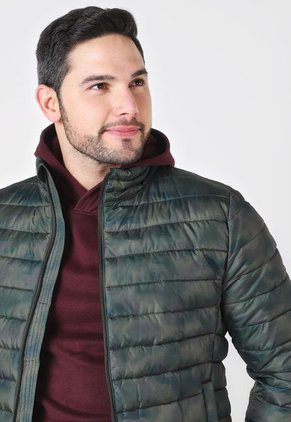 Chaqueta Verde-Azul-Café GAP