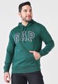 Hoodie Verde Oscuro-Azul Navy-Blanco GAP de GAP