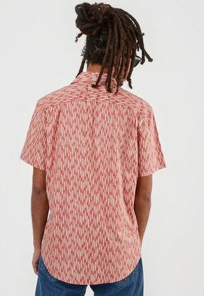 Camisa Salmón-Blanco GAP