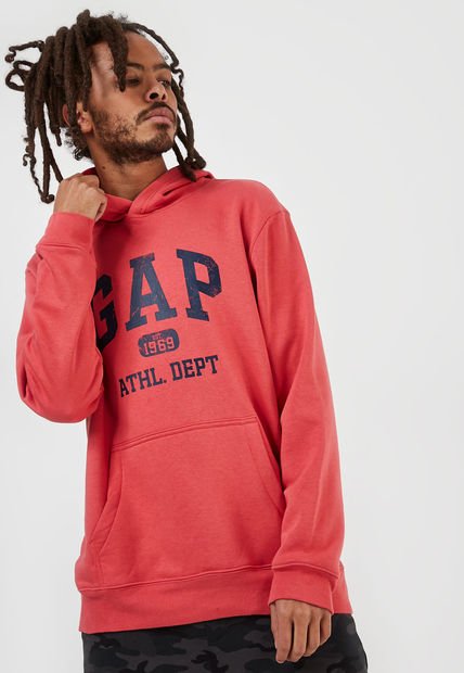 Hoodie Salmón-Azul GAP