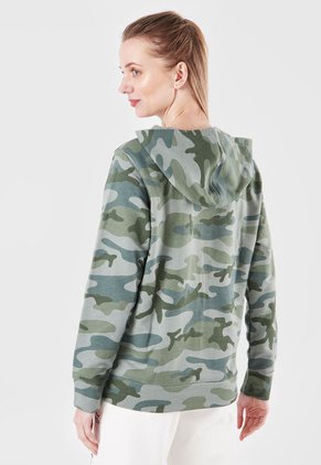 Hoodie Verde-Blanco GAP