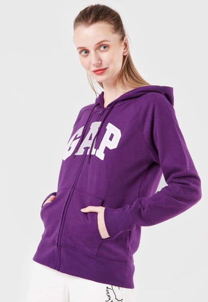 Hoodie Violeta-Lila-Blanco GAP