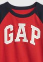 Camiseta Rojo-Azul Navy-Beige GAP Kids de GAP