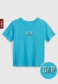 Camiseta Celeste-Blanco-Verde GAP Kids de GAP