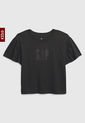 Camiseta Negro GAP Kids de GAP