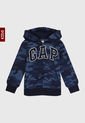 Hoodie Azul-Blanco GAP Kids de GAP