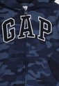 Hoodie Azul-Blanco GAP Kids de GAP
