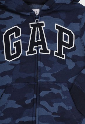 Hoodie Azul-Blanco GAP Kids