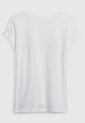 Camiseta Blanco-Marrón-Rosa GAP Kids de GAP