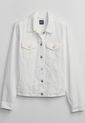 Chaqueta Denim Blanco GAP de GAP