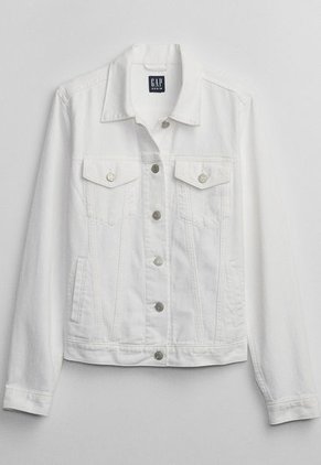 Chaqueta Denim Blanco GAP