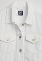 Chaqueta Denim Blanco GAP de GAP