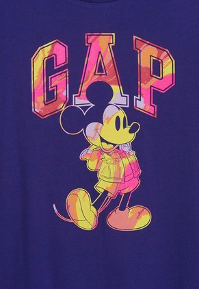 Camiseta Azul Índigo-Multicolor GAP Kids