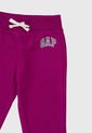 Pantalón Sudadera Violeta-Azul-Blanco GAP Kids de GAP