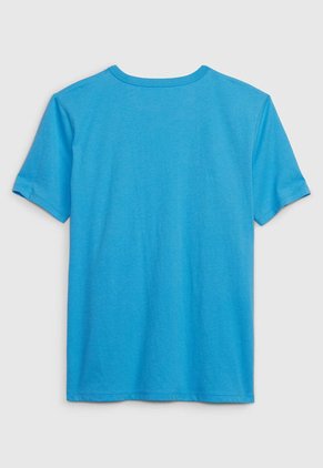 Camiseta Celeste-Amarillo GAP Kids