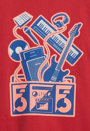 Camiseta Rojo-Azul-Rosa GAP Kids