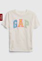 Camiseta Blanco-Multicolor GAP Kids de GAP