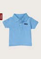 Polo Aguamarina-Azul GAP Kids de GAP