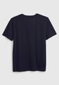 Camiseta Azul Navy-Multicolor GAP Kids de GAP