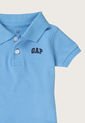 Polo Aguamarina-Azul GAP Kids de GAP