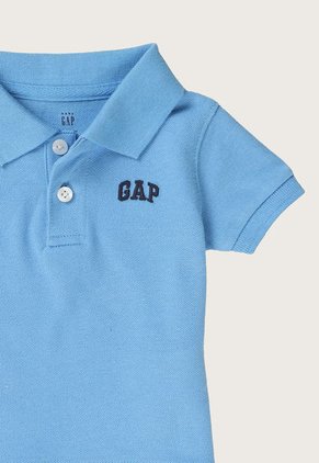 Polo Aguamarina-Azul GAP Kids