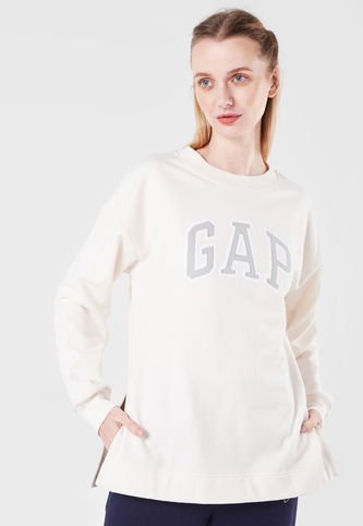 GAP - Buzo Beige-Gris-Blanco GAP