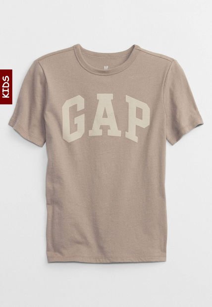 Camiseta Taupé-Beige GAP Kids
