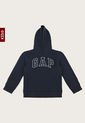 Hoodie Azul Navy-Blanco GAP Kids de GAP