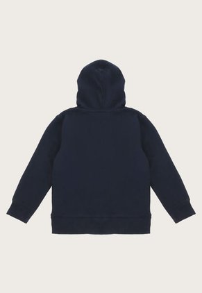 Hoodie Azul Navy-Blanco GAP Kids