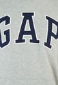 Hoodie Gris-Azul-Blanco GAP de GAP