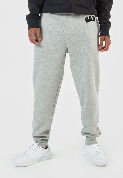 Pantalón Sudadera Gris-Negro GAP