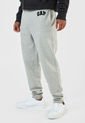 Pantalón Sudadera Gris-Negro GAP de GAP