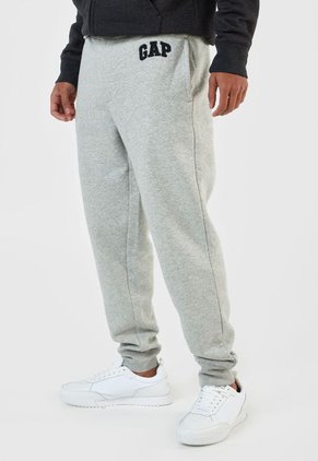 Pantalón Sudadera Gris-Negro GAP