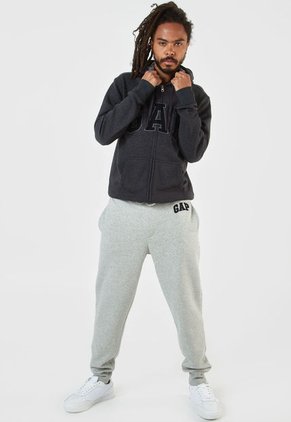 Pantalón Sudadera Gris-Negro GAP