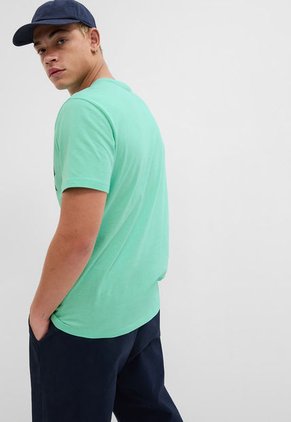 Camiseta Turquesa-Azul Navy GAP