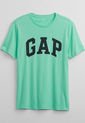 Camiseta Turquesa-Azul Navy GAP de GAP