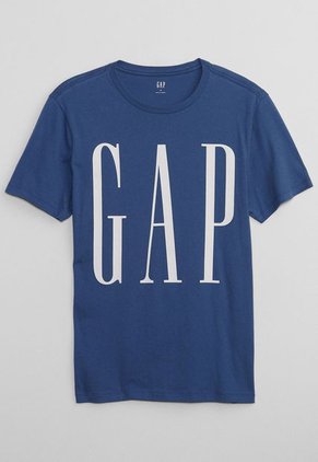 Camiseta Azul-Blanco GAP