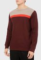 Saco Vinotinto-Beige GAP de GAP