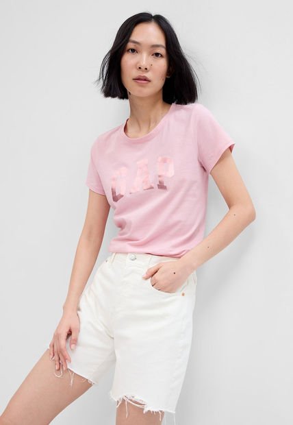 Camiseta Rosa-Oro Rosa GAP