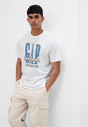 Camiseta Blanco-Multicolor GAP
