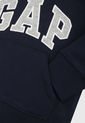 Hoodie Azul Navy-Gris GAP Kids de GAP