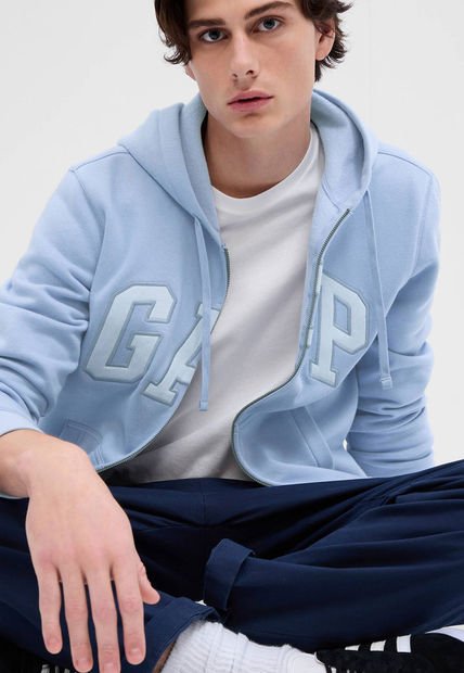 Hoodie Azul Raf-Azul Grisáceo GAP