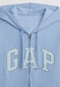 Hoodie Azul Raf-Azul Grisáceo GAP de GAP