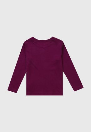 Camiseta Manga Larga Violeta-Azul GAP Kids