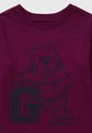 Camiseta Manga Larga Violeta-Azul GAP Kids de GAP